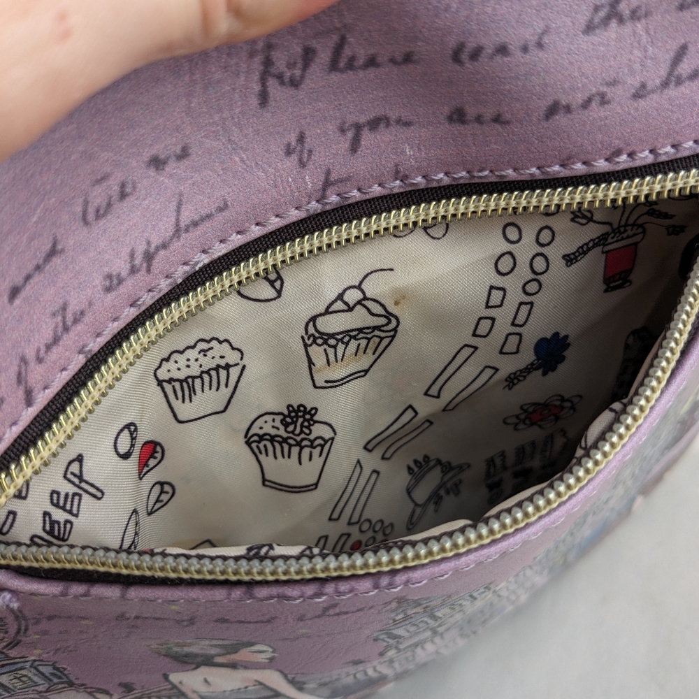 Nicole Lee Clock Tower Suzy Collection Crossbody Purse Bag Y2K - Picture 6 of 12